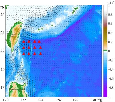 Three-dimensional structure of mesoscale eddies and their interaction with Kuroshio based on observations from a CPIES array